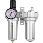 Regulátor tlaku vzduchu 1/4" s mazáním GEKO G01179