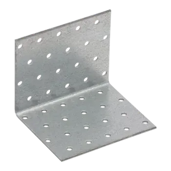 Úhloměr KM10 - úhelník montážní 80x80x100x2,0 mm (Úhelník spojovací montážní kovový )