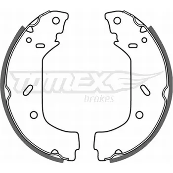 Brzdová čelist Sada brzdových čelistí TOMEX TX 20-98