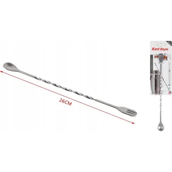 Příbor BAROVÁ BARMANSKÁ LŽÍCE NA MÍCHÁNÍ NÁPOJŮ 26 cm