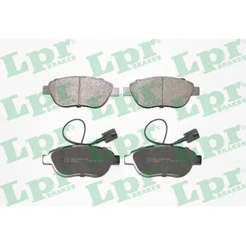 Auto-moto Sada brzdových destiček, kotoučová brzda LPR 05P1657