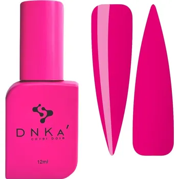 Lak na nehty Barevná báze DNKa Cover Base č. 0073 Flamingo, 12 ml
