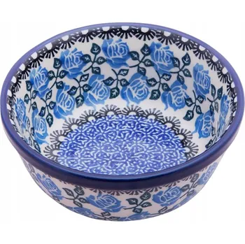 Miska Bolesławiec 600 ml modrá