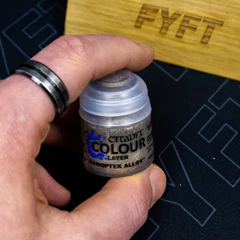 Modelářská barva Citadel Layer: Canoptek Alloy 12ml - barva na figurky a miniatury