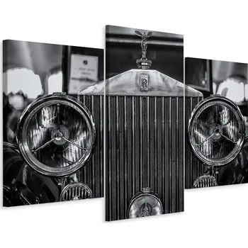 Obraz Obraz Triptych Auto Rolls Royce Vintage 60x40 cm
