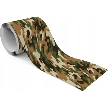 Fototapeta Dekorativní Bordura pro mládež Vzor MASKÁČOVÝ Armáda Vojenský Abstraktní