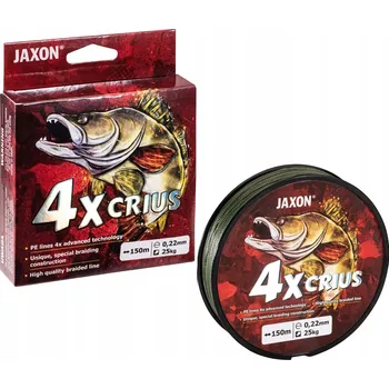 Jaxon Šňůra 4X Crius 0,18 mm 150 m