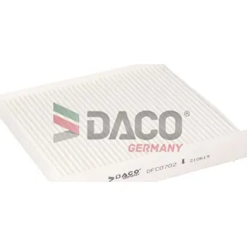 Ventilátor topení a klimatizace Filtr, vzduch v interiéru DACO DFC0702