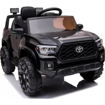 autíčko Elektrické autíčko Toyota černé na dálkové ovládání s měkkým sedadlem