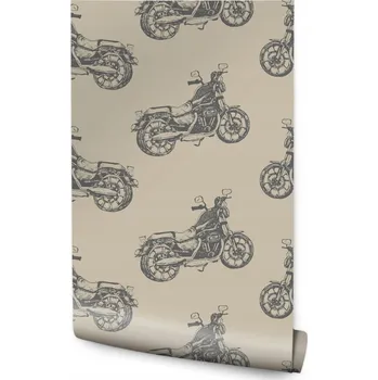 Fototapeta Tapeta pro teenagery Motorky Chopper VINTAGE Dekorace