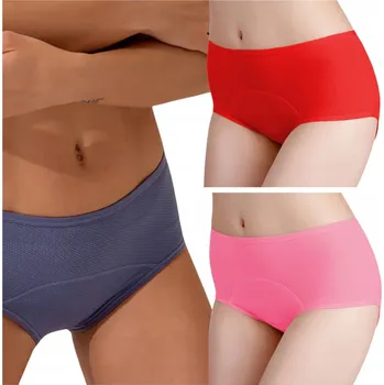 Kalhotky Menstruační kalhotky dámské, nepropustné, absorpční, pro období, velikost 5XL