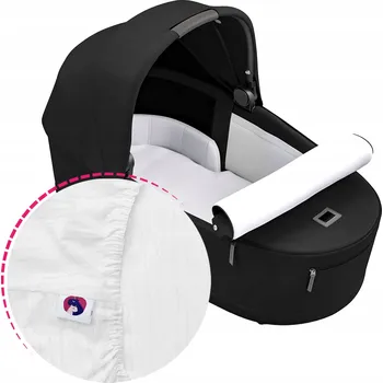 Prostěradlo Prostěradlo do korbičky Cybex Priam e-Priam s gumou Mušelínové Vzory