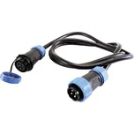 Deko Light Weipu HQ 12/24/48V Verbindungskabel 4-polig 940046 upravený kulatý faston, 1 ks