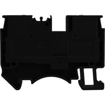 IP kamera Průchozí řadová svorka černá 6mm2 1P UL