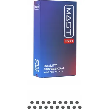 Tetovací jehla CARTRIDGE MAST PRO 19MG | 0,35mm | LT | Krabička 20 ks | tetovací jehla