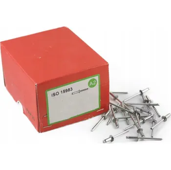 Nýt Trhací nýty 5 mm x 20 mm, DIN 7337, Nerezová Ocel A2 INOX 500 ks