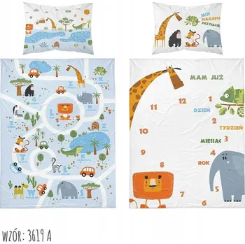 Povlečení Sada povlečení Detexpol 90 x 120 cm modrá