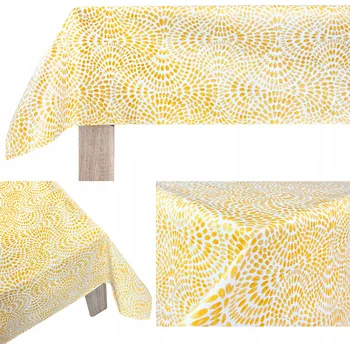 ubrus Silná Voskovaná Plamuvzdorná Ubrus Na Stůl Domů Zahrady Restaurace 140x200