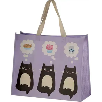 Nákupní taška Feline Fine - Stylový ekologický doplněk s kočičím motivem