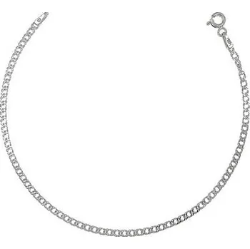 Náramek Stříbrný náramek dvojpancr délka náramku 19cm