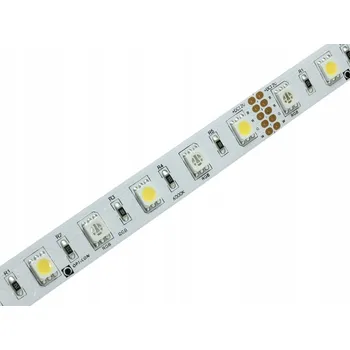 LED osvětlení LED pásek 12V DC RGBW Studená bílá 6000K 14,4W/m 300 SMD 5050 IP20 12mm