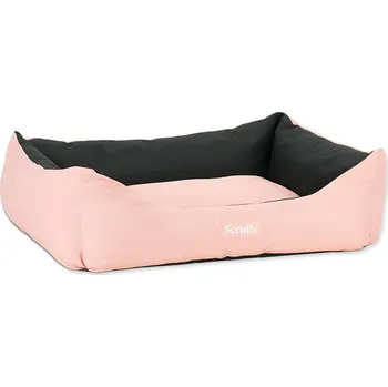 Pelíšek pro psa Pelech Scruffs Expedition Box Bed Rose Quartz L 75x60cm