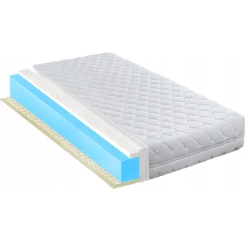 Matrace Matrace MATERACE Z GÓR PRO LATEKS VISCO H1 H2 měkká 200 x 90 x 16 cm