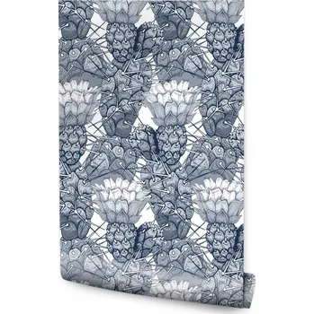 Fototapeta Tapeta kaktus s květy a plody do kuchyně a jídelny