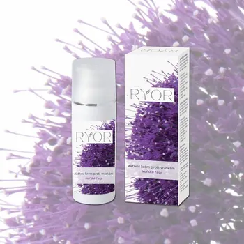 Pleťový krém RYOR Aktivní krém proti vráskám 50ml dávkovač + dáreček 3 vzorečky zdarma