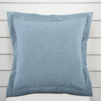 Povlak na polštářek Dekorační povlak na polštář s lemem BKW-210 Světle modré žíhání 50 x 50 cm