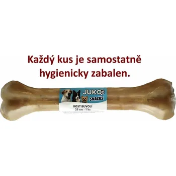 Pamlsek pro psa Kost buvolí JUKO Snacks 25 cm (1 ks)