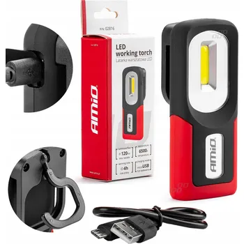 Svítilna Inspekční svítilna LED COB - Dílenská lampa s vysokým výkonem