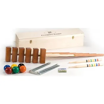 Kroket LUCIO LONDERO Professional pro 6 hráčů - dřevěný box