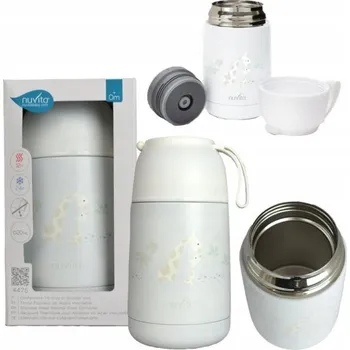 Termoska Termos na jídlo Nuvita 0,62 l bílý