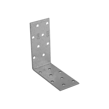 Tesařské kování KM16 - úhelník montážní 90x90x40x2,0 mm (Úhelník spojovací montážní kovový )