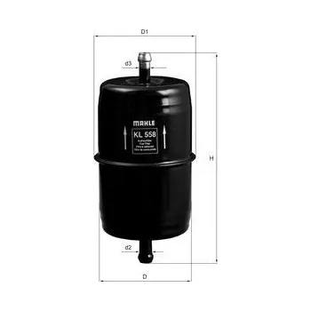 Palivový filtr Palivový filtr KNECHT KL 558