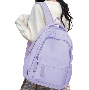 Školní batoh Vícekomorový Školní batoh ŠKOLNÍ BATOH AKCE fialový 29 l