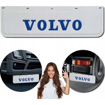 autokoberec Zástěrka blatníku VOLVO lisovaná TiR bílo-modrá