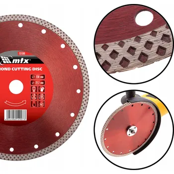 Řezný kotouč Diamantový kotouč pro řezání dlaždic, 230 x 22,2 mm - MTX