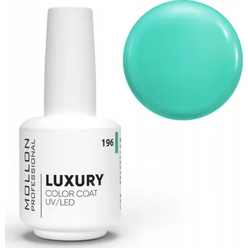Přípravek na nehty 196. MINT PULSE - Hybridní gel lak UV/LED LUXURY 8 ml MOLLON