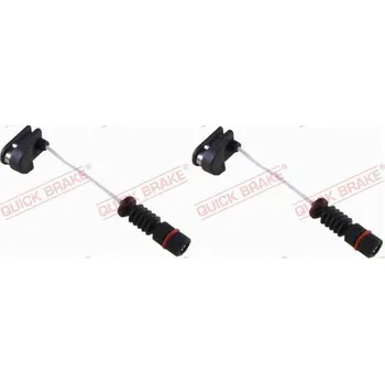 Brzdový systém Výstražný kontakt, opotřebení obložení Quick Brake WS 0228 A