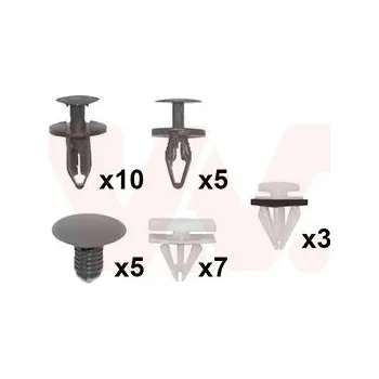 Blatník karosérie Montážní sada, blatník VAN WEZEL 1906796