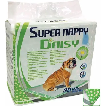 Návyková podložka Super Nappy Sedmikráska 84 x 57 cm (30 ks)