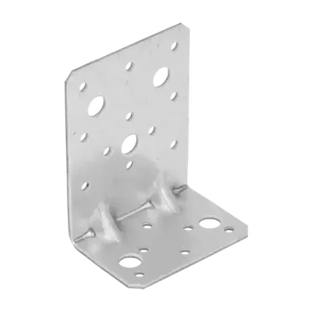 Tesařské kování KPK 12 - úhelník s prolisem 95x53x75x2,5 mm (Úhelník zesílený, spojovací)