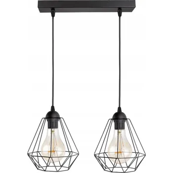 Závěsné svítidlo Fibram Lighting DRÁTĚNÉ LAMPY 2-bodové světlo E27