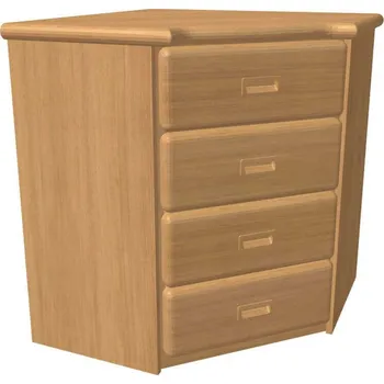 Nábytek Komoda JELÍNEK REBEKA E9Z4 Buk, Cherry