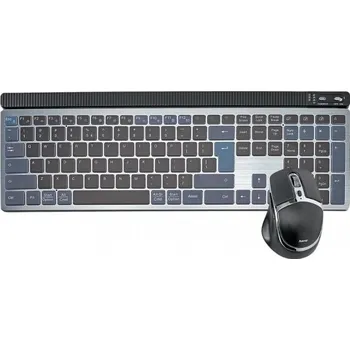 Klávesnice Hama zestaw multi-device WKM-750 černý
