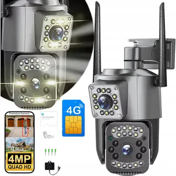 IP kamera IP kamera Eurolook venkovní duální 4MP IR LED detekce pohybu