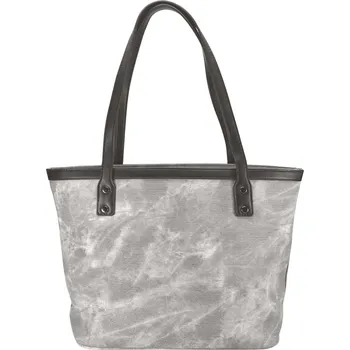 Kabelka Světle šedá kabelka přes rameno se vzorem Cherry