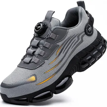 Pánská obuv Pracovní pánské boty Velikost: 37, Barva (Varianta): Šedá